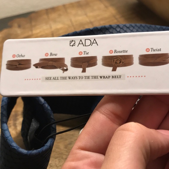 Ada Wrap Belt BRAND NEW